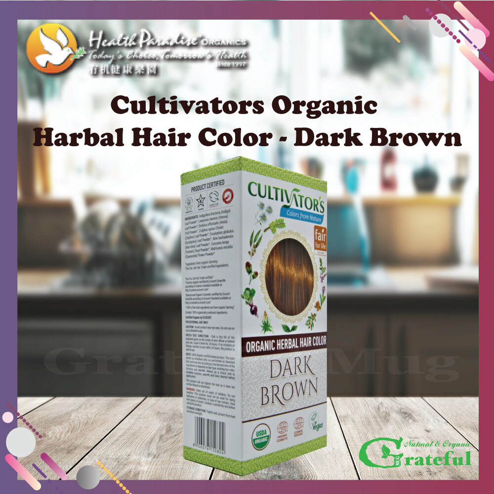 Cultivators Organic Herbal Hair Color - Black | Lazada
