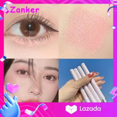 【Zanker】Pearlescent silkworm Beauty Makeup eyeshadow pen lasting waterproof and not blooming Shiny pearlescent gel pen 8 color eye shadow pen (8)