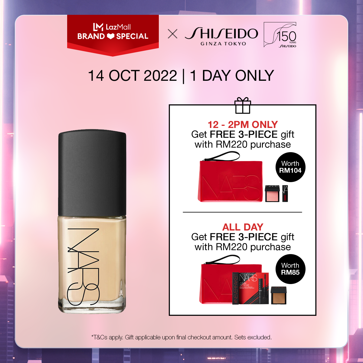 Gambar NARS SHEER GLOW FOUNDATION
