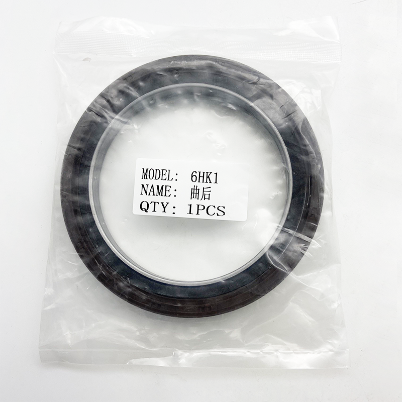 Phụ Tùng Máy Xúc Phớt Dầu Trục Khuỷu Hitachi EX120-5 Kobelco SK135 Isuzu 4BG1 Phớt Dầu Trước Và Phớt Dầu Sau Trục Khuỷu Động Cơ Isuzu 4BG1