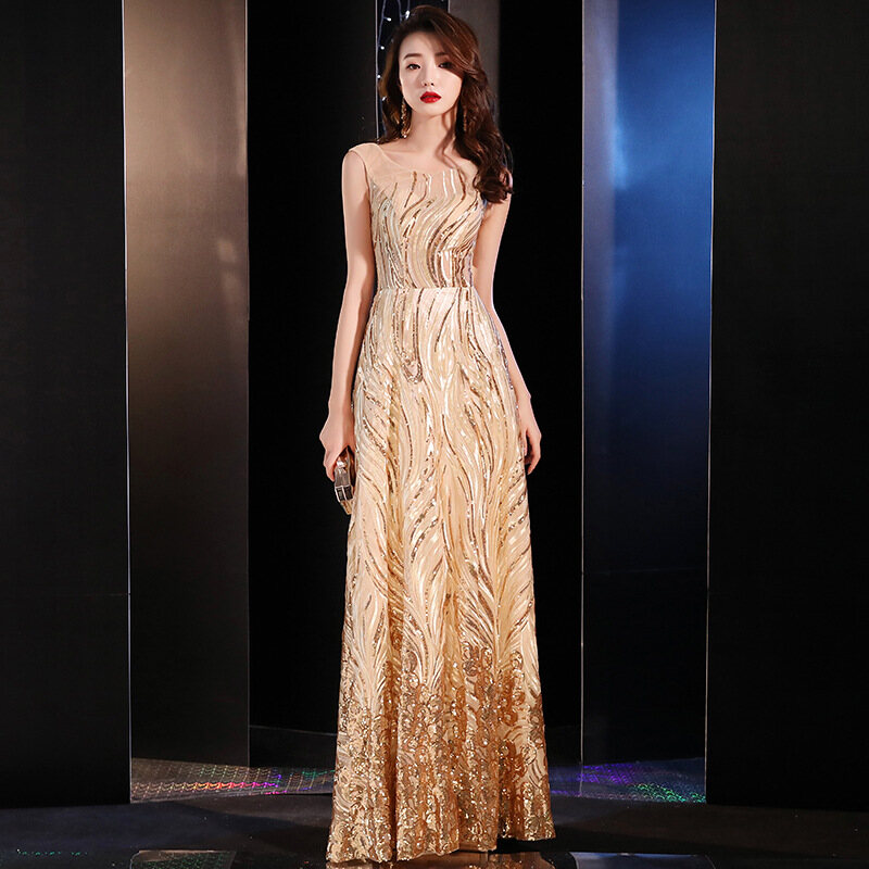 gold and white wedding dresses DreamDress By PMN Jiayi Ao Dai Inspired White Wedding Dress Gown Illusion Neckline & Back Golden Couture Lace White Chiffon Pants Sweep main image 1