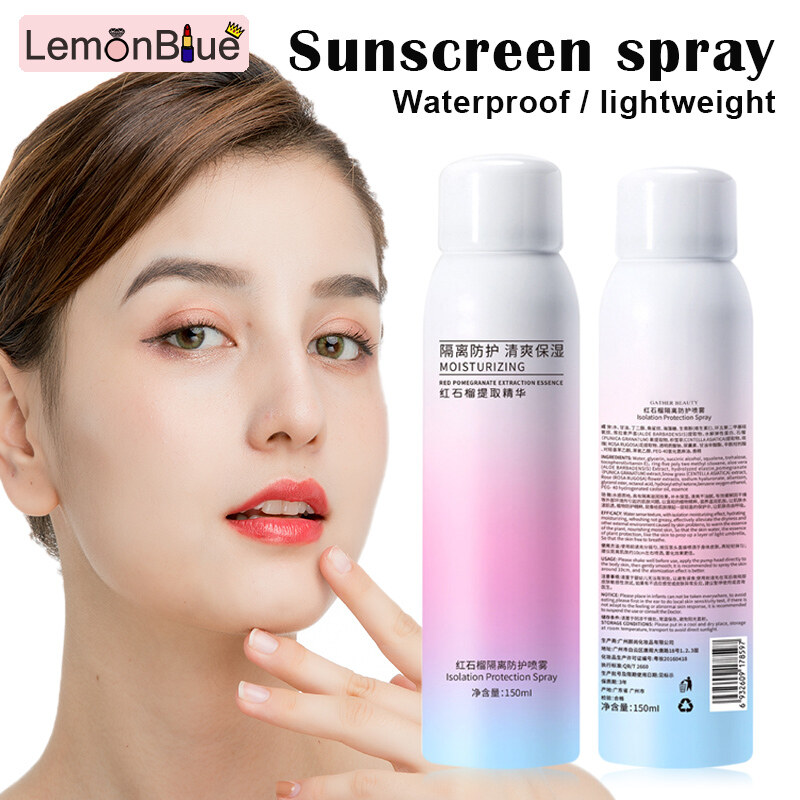 Gambar LemonBlue Beach Defense Spray Sunscreen Fast Absorbing Sunscreen Spray Water Resistant and Oil Free Sun Protect
