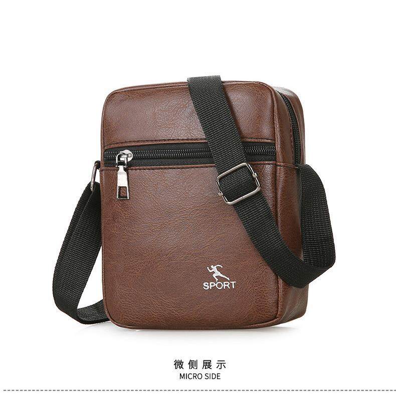 Mens shoulder bagMens bagShoulder bagCrossbody bagBusiness backpackCasual bagMens leather bagAll-match briefcaseLeather bag