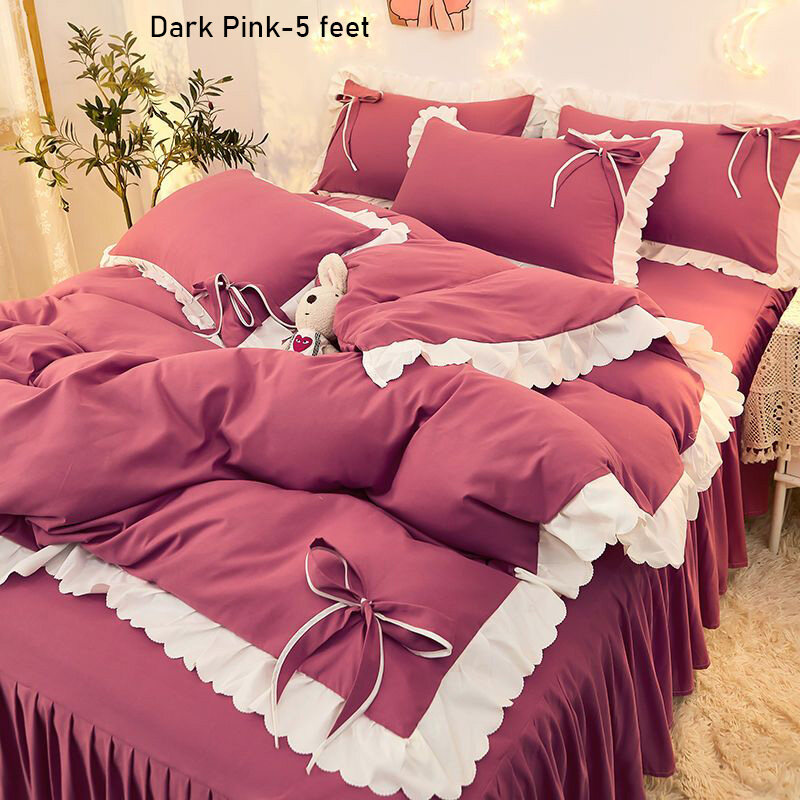 Dark Pink-5 feet