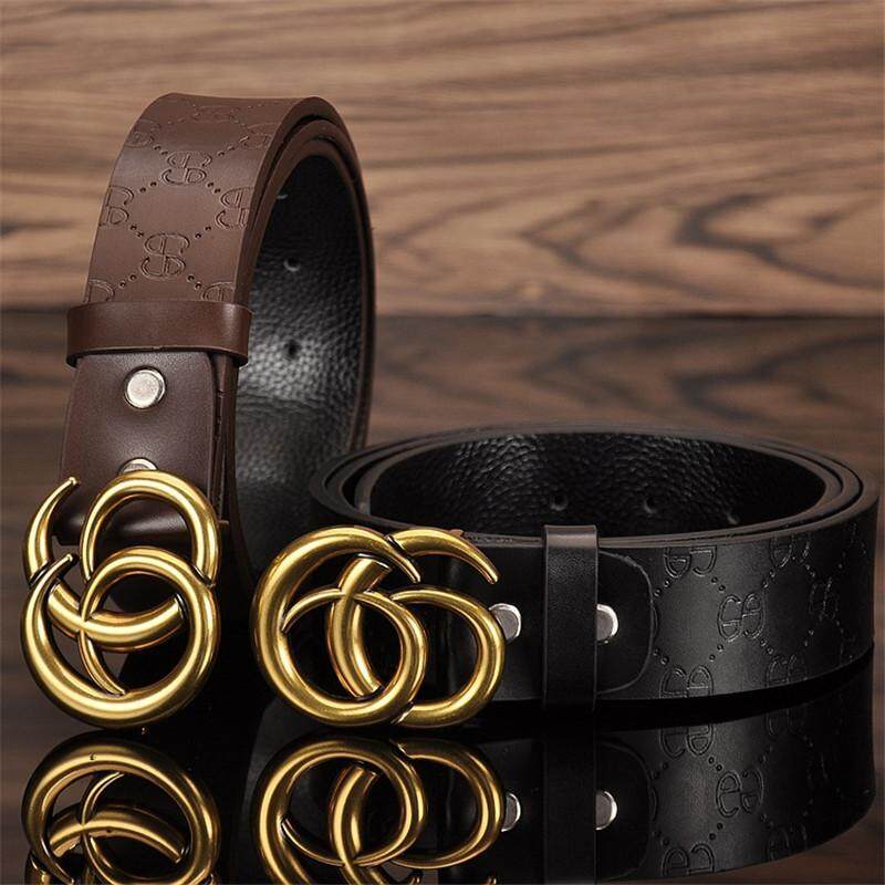 Belt Double G Belts Women Men High Quality Leather Waist Strap GG Belt