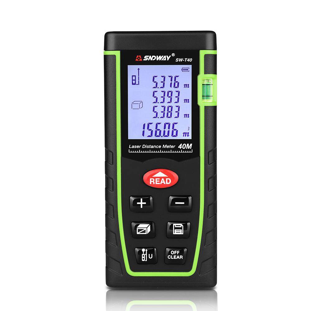 40m Handheld Digital Laser Point Distance Meter Measure Tape Range Finder Tool 