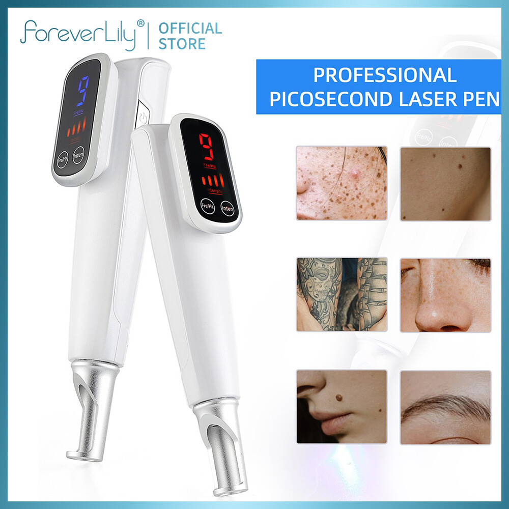 foreverlily Bút Laser Picosecond Dành Cho Hình Xăm Máy Xóa Tàn Nhang Nốt Ruồi Vết Thâm