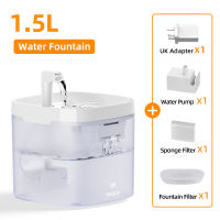 Rojeco 1.5L đài phun nước cho mèo uống tự động