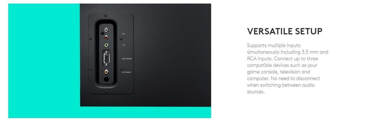 Logitech Z625 THX® Certified 2.1 Speaker System with Subwoofer & Optical Input 12 60def1b18d68b1eee8411261170fd6ae