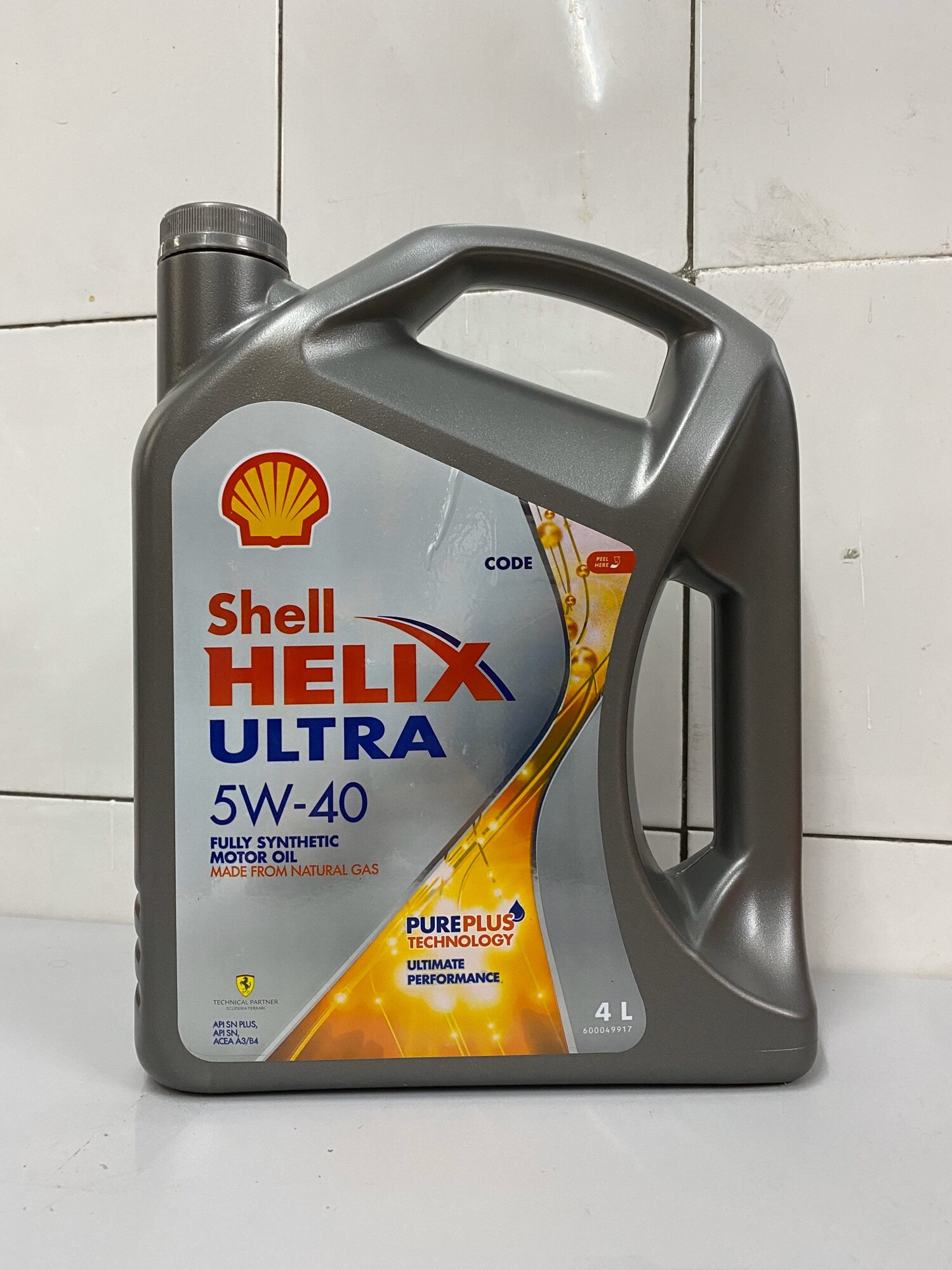 Shell Helix Ultra 5w40 Fully Synthetic Engine Oil 4L Original