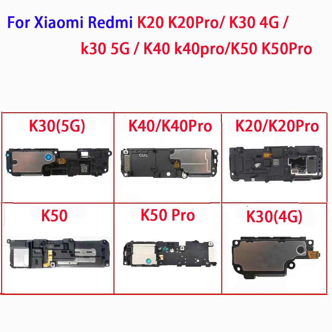Cho xiaomi redmi k20 k20pro/k30 4g/k30 5g / k40 k40pro k50 k50pro loa ngoài dưới âm thanh loa còi báo chuông báo cáp dẻo
