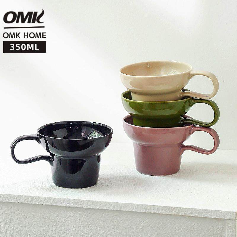 OMK Nordic minimalist style 350ML Coffee cup Ceramic Mug