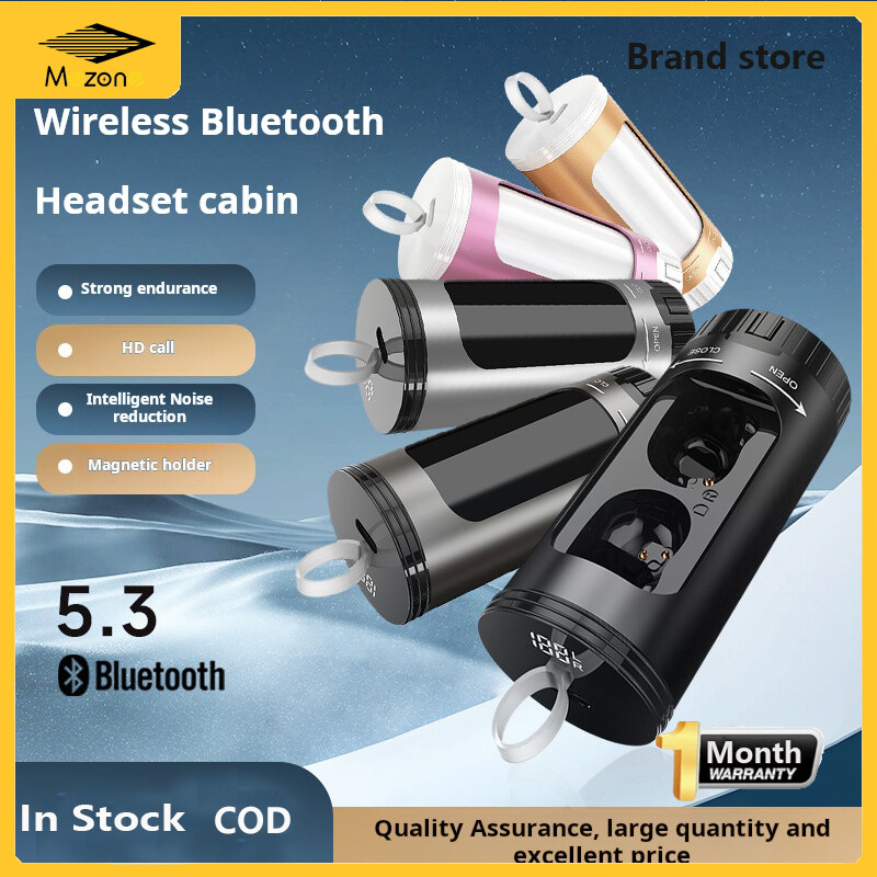 Mezone TWS-25 BT5.3 Wireless Bluetooth Headset Sports Earphones Subwoofer HIFI Surround Sound Long Standby for Game and Sport ราคา 266 บาท*ส่งฟรี