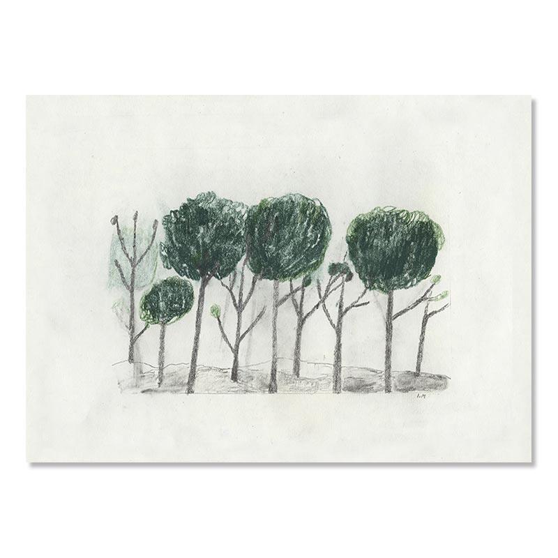 Áp phích trừu tượng cây hoa cygnet người phụ nữ tranh tường sơn dầu nghệ thuật treo tường tranh tườn