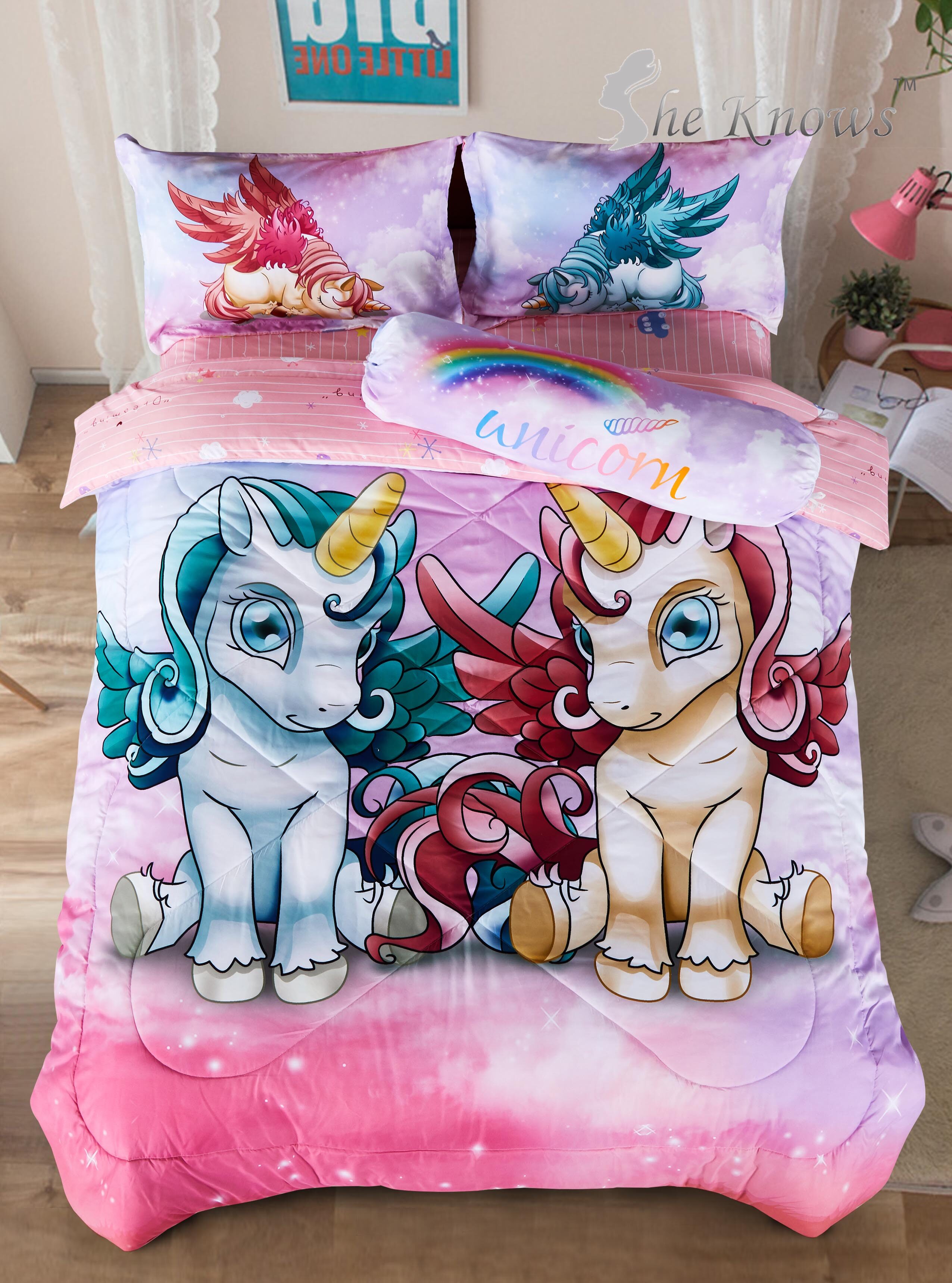 unicorn sheets set