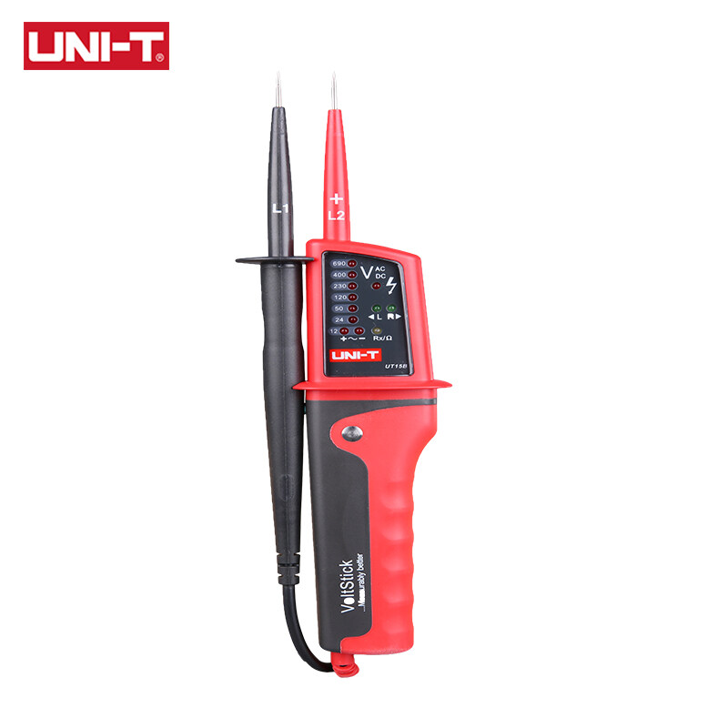 UNI-T UT15C Waterproof Digital Voltage Meter 24V 690V AC DC Voltage