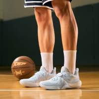 XTEP Mens Basketball Shoes Light Attack Summer Basketball Shoes Wear Resistant Non Slip Breathable Sports Shoes