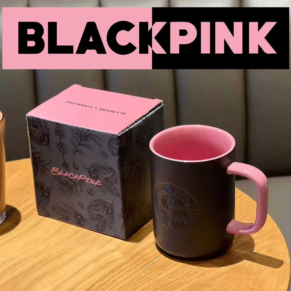 Blackpink × Starbucks Tumbler Bộ sưu tập 350ml starbuckscups blackpink Starbucks Lisa Starbuck Tumbler gốm cốc cà phê cốc lạnh cốc