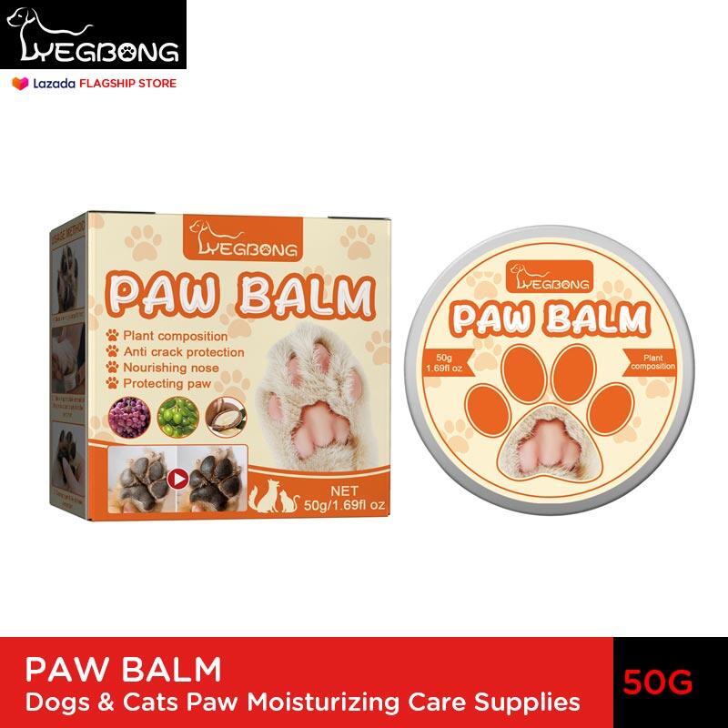 Pet Paw Balm 50g All Season Pet Paw Protection Cream Natural Dog Cat Moisturizing Paw Nose Elbow Cream Organic Lickable ราคา 82 บาท*ส่งฟรี