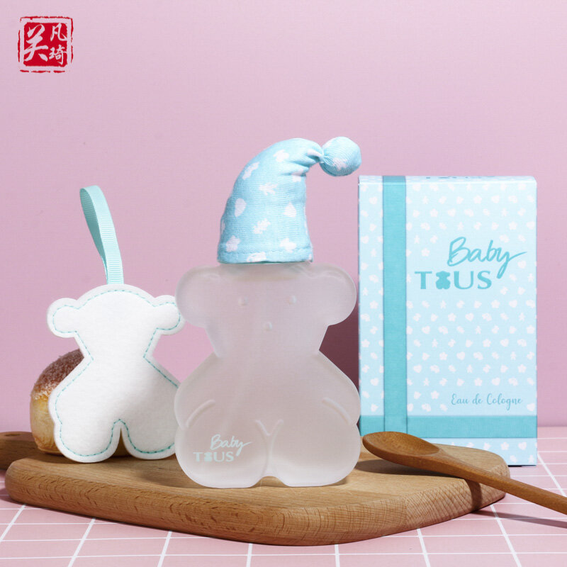 Gambar Tous Baby Peach Bear Naughty Bear Baby has an alcohol version, fresh and soft baby perfume 100ml
