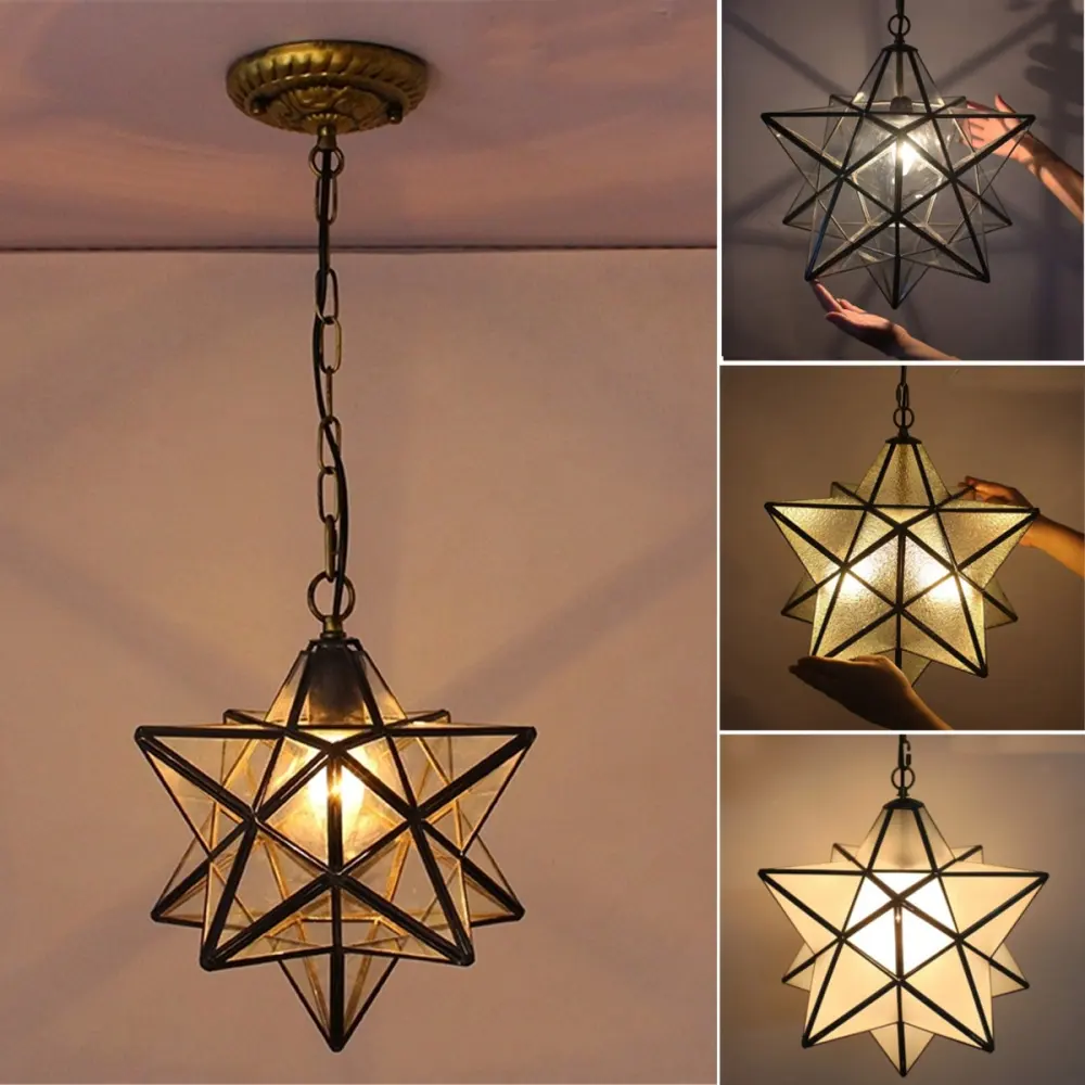 moravian star table lamp