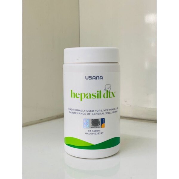 USANA Hepasil DTX Exp 05/2026 WITH KKM STICKER ( 84 Tablets ) Tonic For Liver Health (100% Genuine) Ready Stock - Jenama USANA Harga 159 Ringgit*Penghantaran Percuma