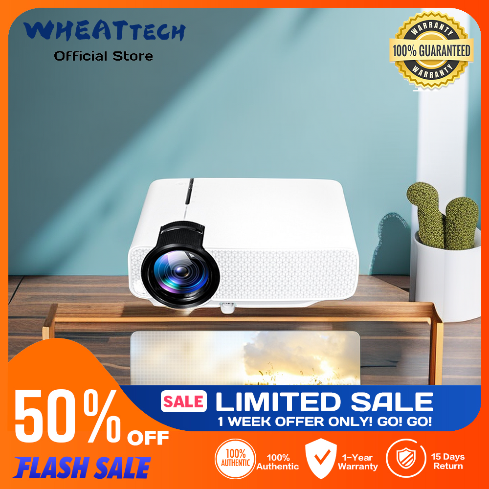 Unic Home HD Projector YG400 Home Theater Wireless Screen Diffuse Reflection Protect Eyes Built-in Speak ราคา 2,797 บาท*ส่งฟรี