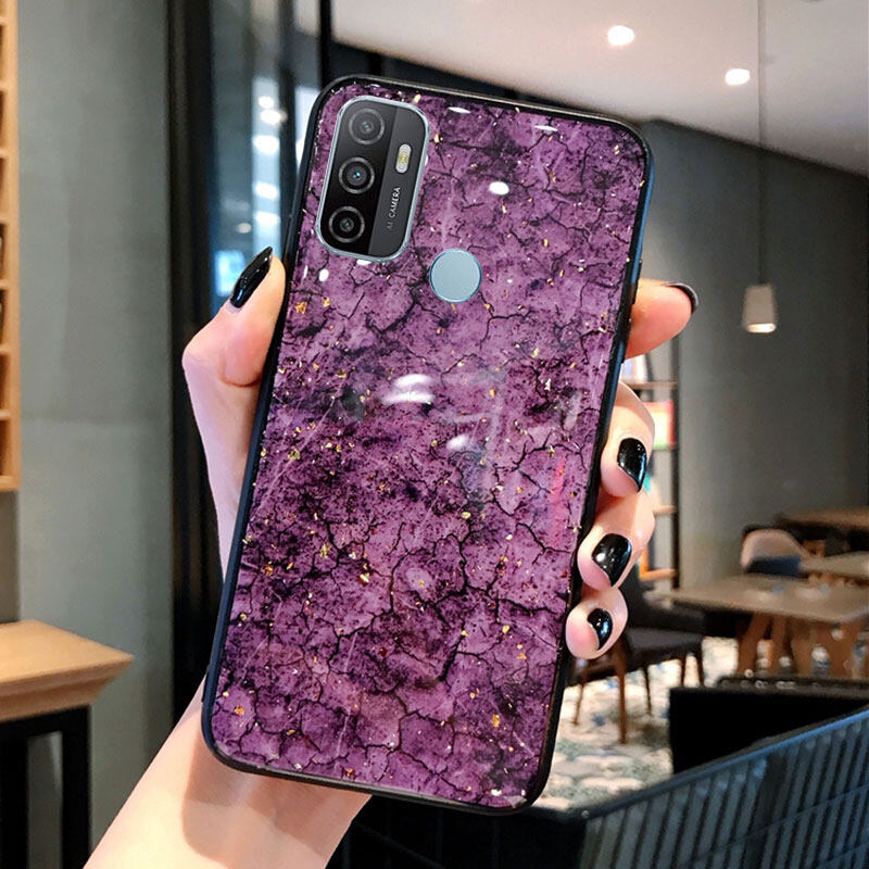 Casing For Oppo A15 A15s A52 A92 A53 A31 Luxury Case Hp Oppo A15s A53 A31 A15 Shining Sequin Glitter Casing Oppo A53 2020 Hardcase Elegant Bling Oppo A92 A15 A15s 2020