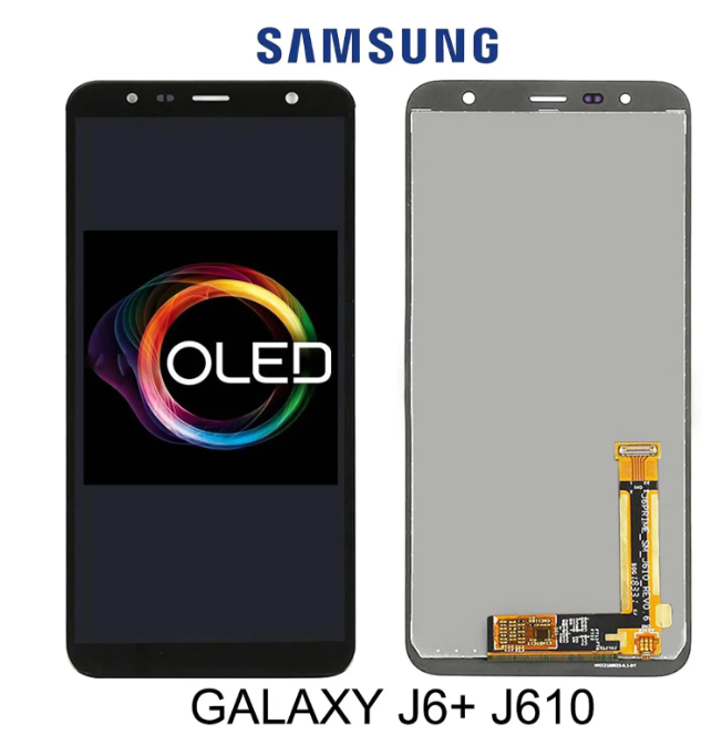 Bản gốc 6.0 ''màn hình lcd cho samsung galaxy j6 + j610 j610f j610fn màn hình lcd thay thế hiển thị cho samsung j6 plus màn hình hiển thị
