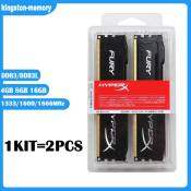 HyperX FURY DDR3 Desktop Memory - Various Sizes and Speeds