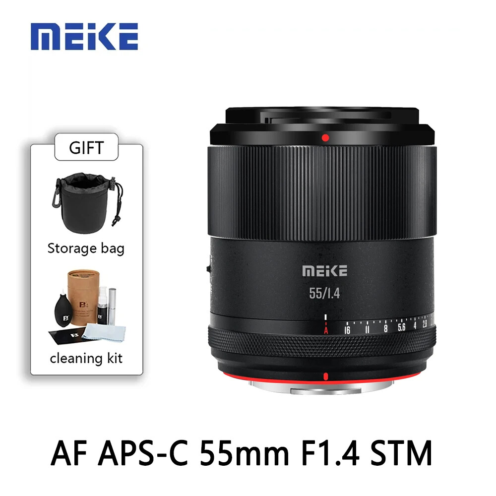 Meike 55mm F1.4 APS-C Autofocus Portrait Lens With Large Aperture Suitable For Sony Nikon Fuji ราคา 8,611 บาท*ส่งฟรี