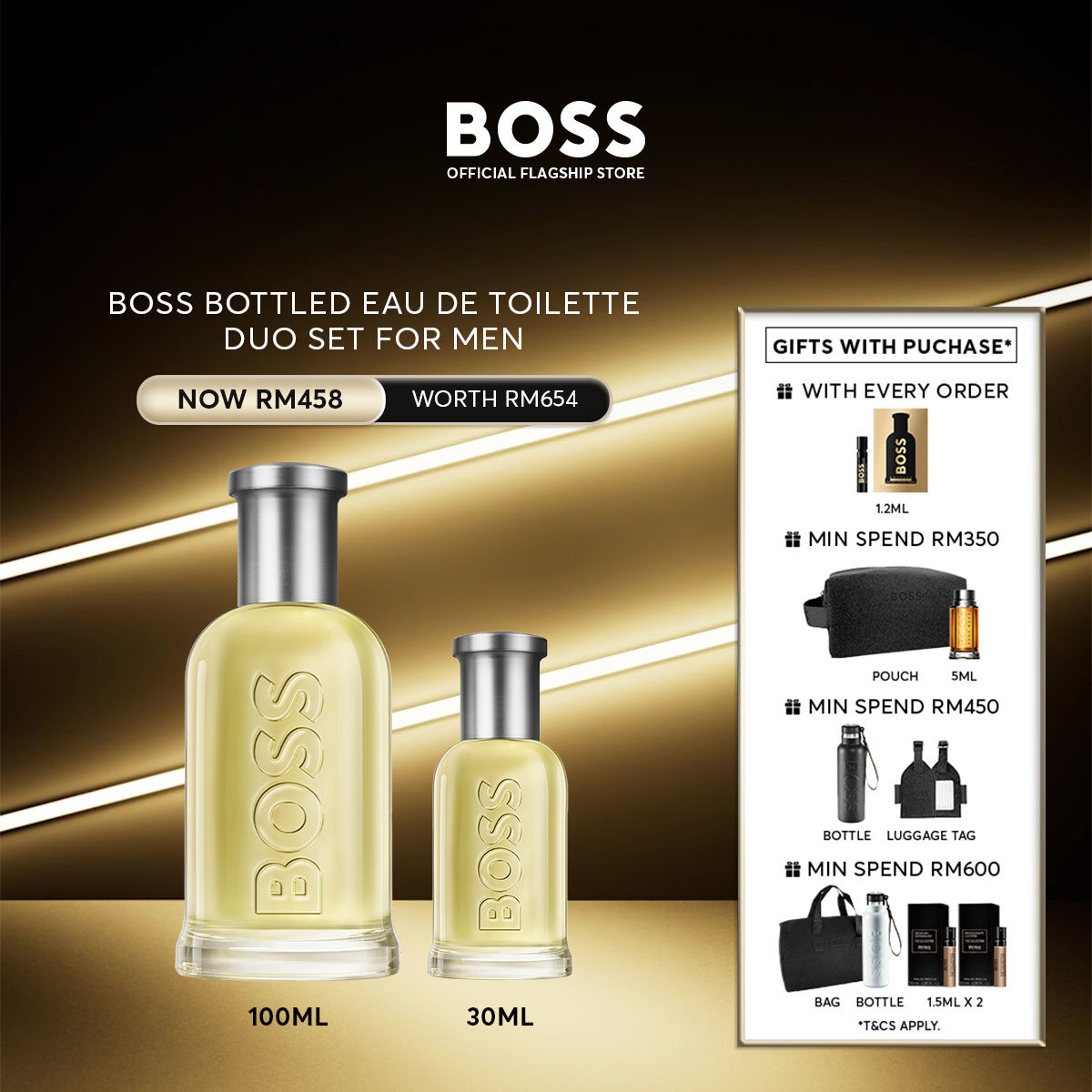 Parfum Hugo Boss Duo Set 30ml HUGO BOSS THE SCENT HER DUO SET-30ML