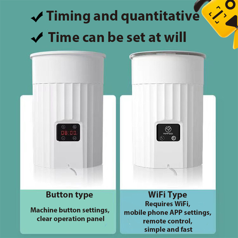 Reddog Automatic Cat Feeder with APP: WiFi Pet Smart Dry Food Dispenser, Timed Automatic Pet Feeder ราคา 1,034 บาท*ส่งฟรี