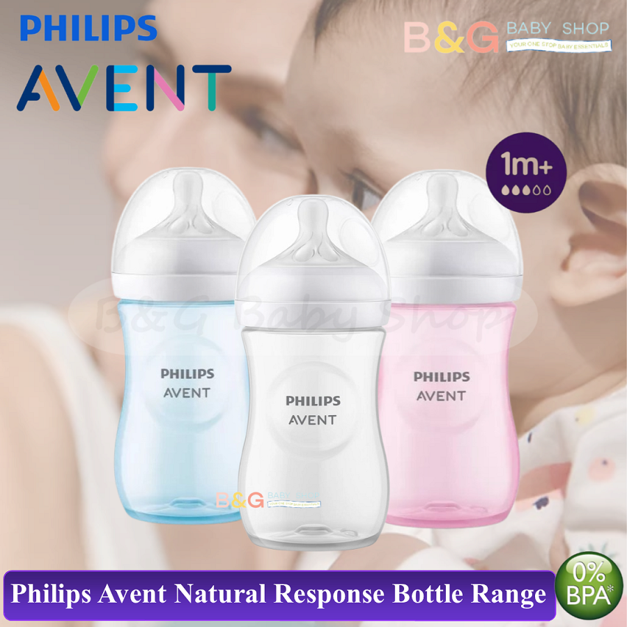 Philips Avent Natural Baby Milk Feeding Bottle Botol Susu 2oz