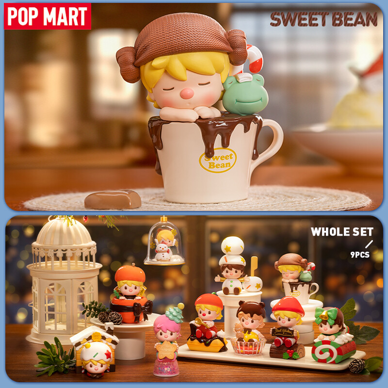 Pop mart sweet bean frozen time dessert box series figures