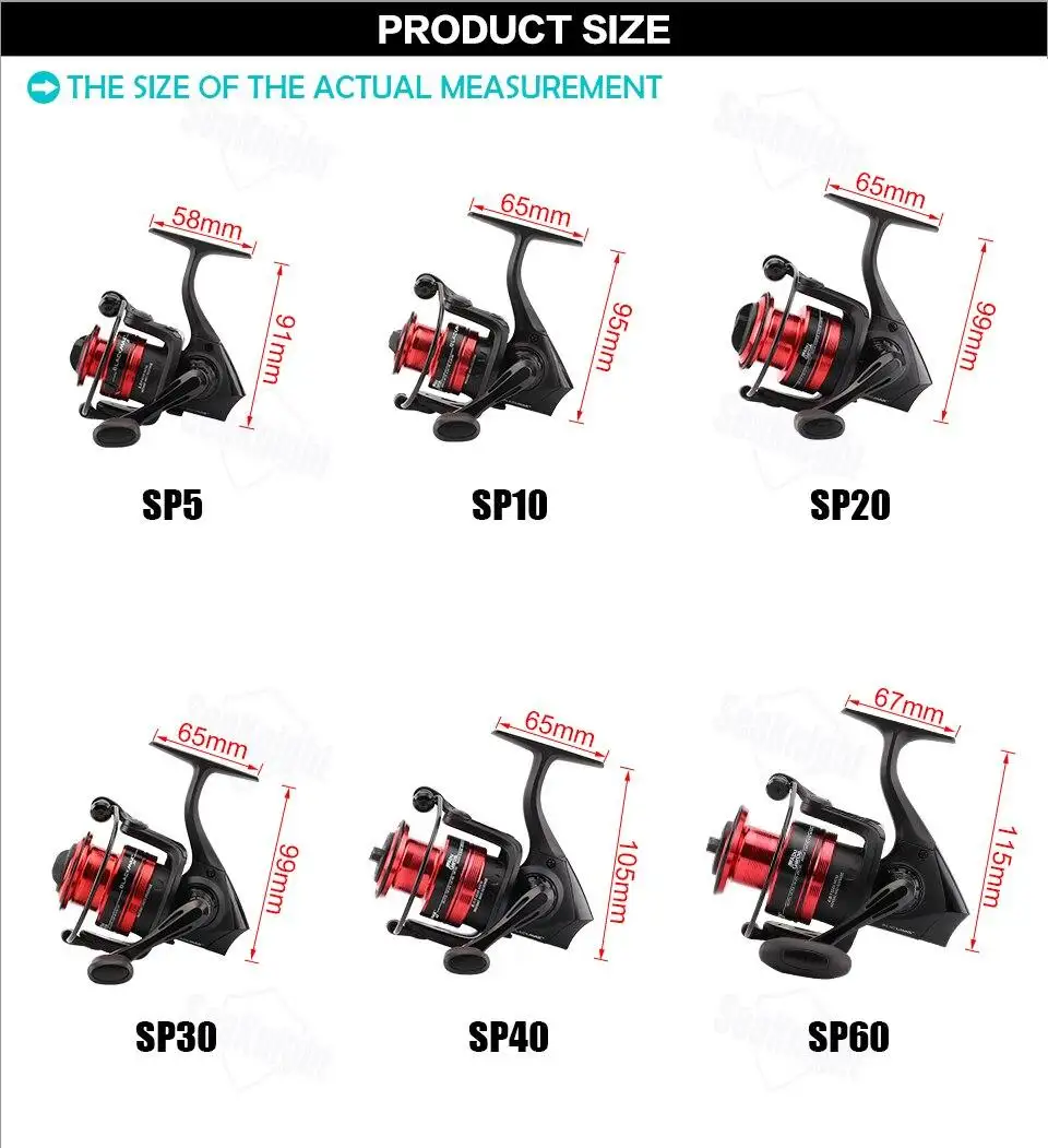 black max fishing reel