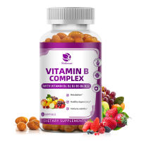 LUKAREE Viên nang Vitamin B siêu phức hợp với B12 B1 B2 B3 B5 B6 B7 B9 Axit Folic cho chức năng tế bào não Hỗ trợ chuyển hóa miễn dịch & năng lượng Bổ sung chế độ ăn uống