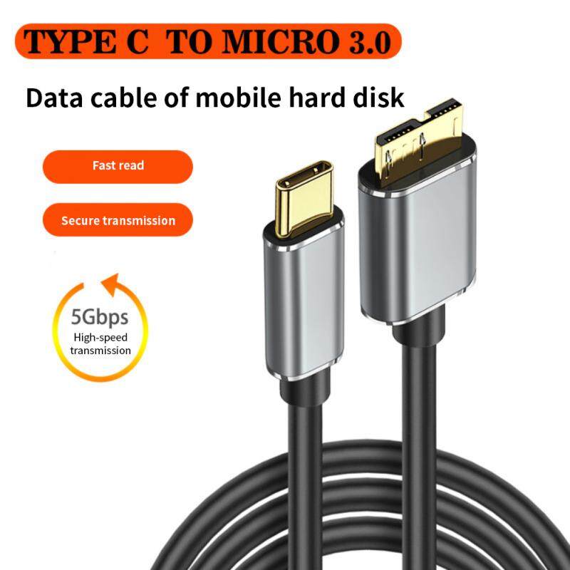 USB C to Micro B Cable USB 3.0 Type C 5Gbps HDD SSD Data Transfer