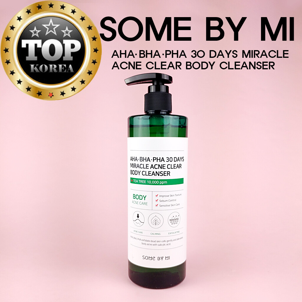 miracle acne clear body cleanser