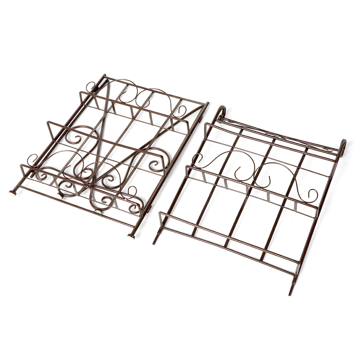 Nghiêng Kệ Tạp Chí Báo Văn Học Giá Kệ Sách Lưu Trữ Sắp Xếp Giá Sách Kệ Sắt 42X55X18Cm Nhà Phòng Khách Văn Phòng