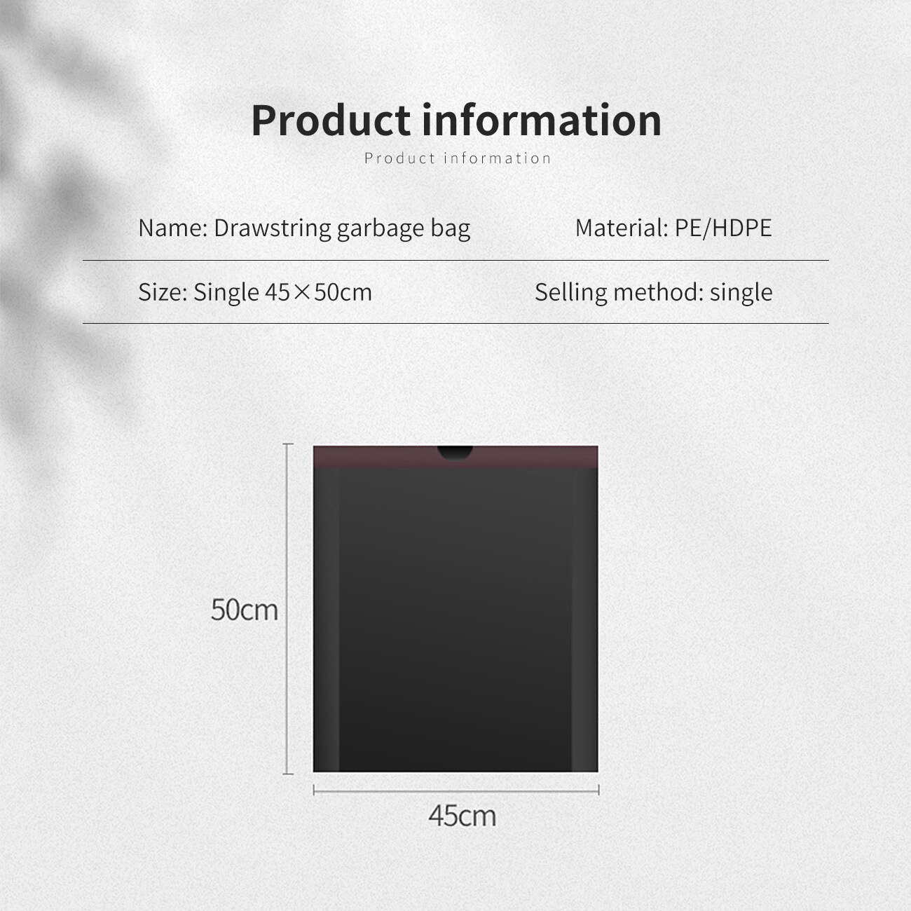 CNMF Túi Nhựa Dày Có Dây Rút Chống Đâm Thủng Dung Tích Cao