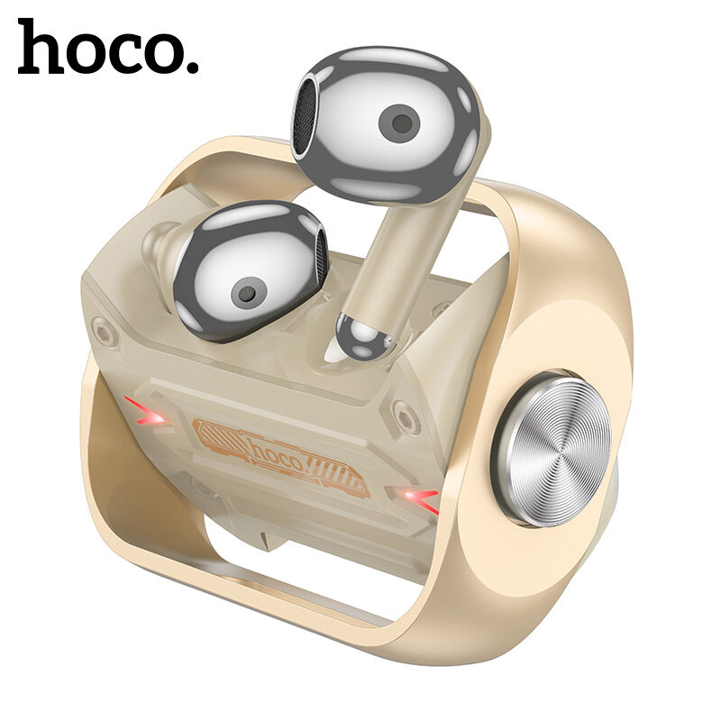 Hoco Mecha exterior design EW55 Trendy True Wireless Earbuds Bluetooth 5.3 Wireless Earphone 6-8H Playtime Headsets By HOCO Original Genuine ราคา 1,299 บาท*ส่งฟรี