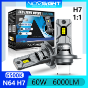 Novsight N64 H7 LED Headlight Bulb Kit