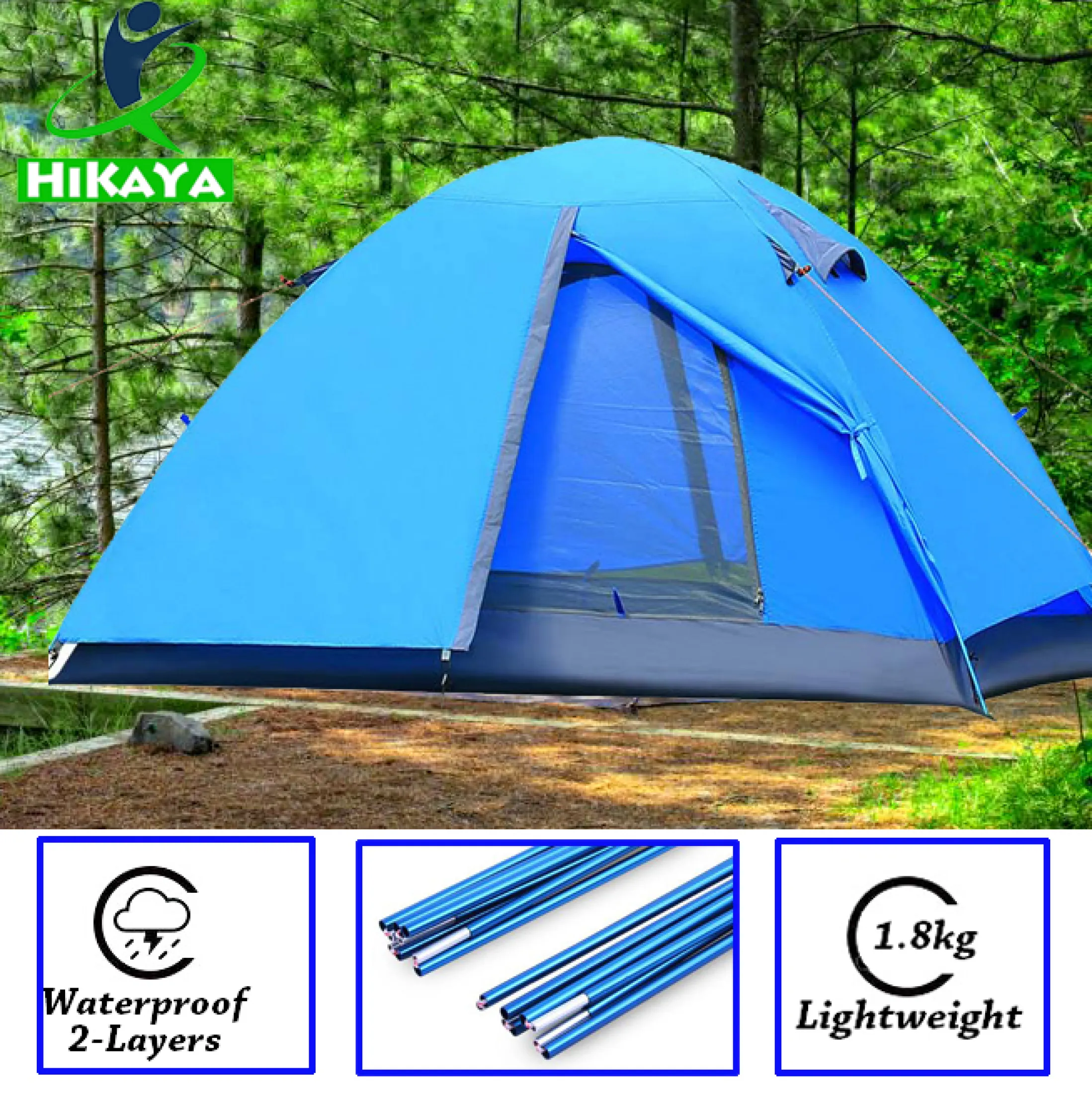 Mountain Climbing Tent Ultra Light Double Single Tent Outdoor Camping Weatherproof Sunscreen Waterproof Tent Suitable For Outdoor Sportsmen