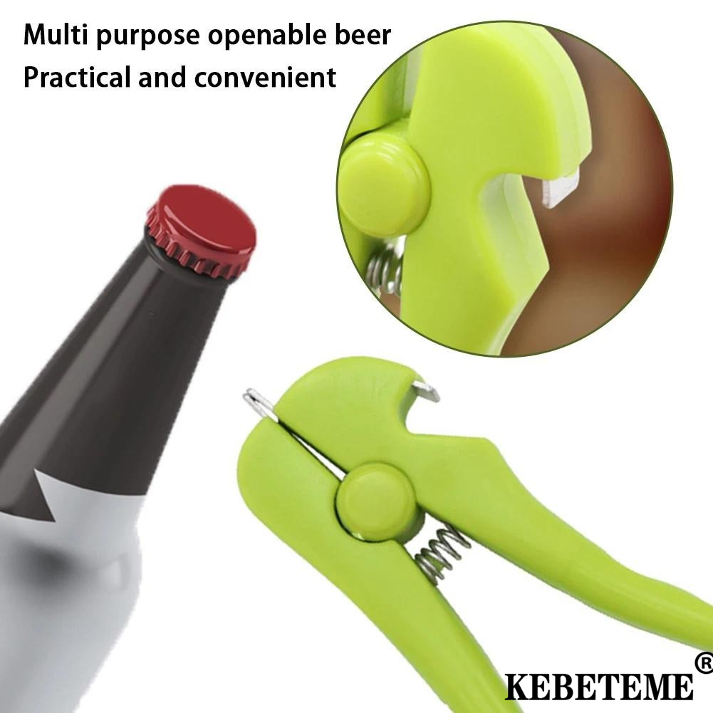 KEBETEME 2 In 1 Household Clam Opener Multifunctional Kitchen Bottle Opener Suitable For Opening Shells And Red Wine Efficient And Labor-Saving ราคา 24 บาท*ส่งฟรี