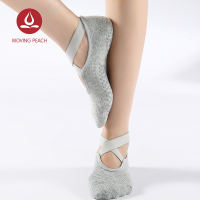 Moving Peach Women Yoga Socks Antiskid Gym Socks
