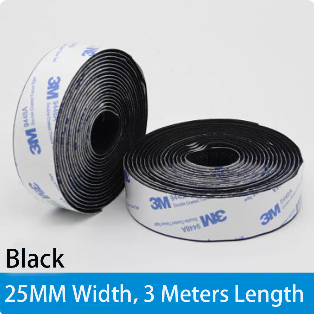 3M Velcro tự dính chắc Băng Velcro 25mm/16mm 3 mét/cuộn tự dính chắc móc khóa Velcro Băng Vòng Faste