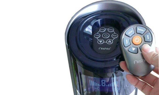 Quạt tháp Panworld PW-059H được trang bị remote thông minh