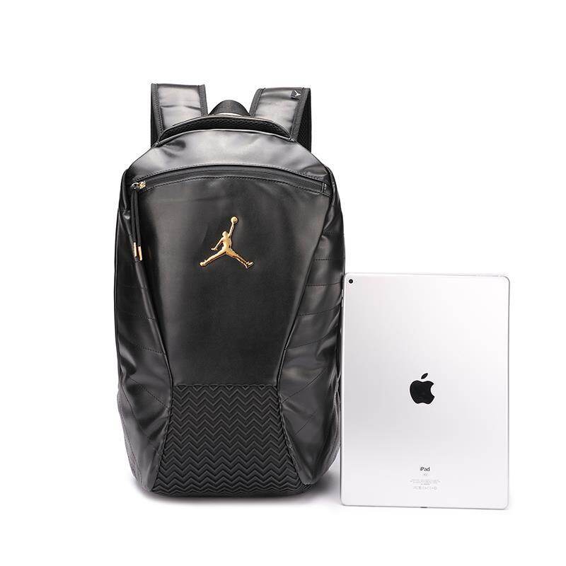 air jordan leather backpack