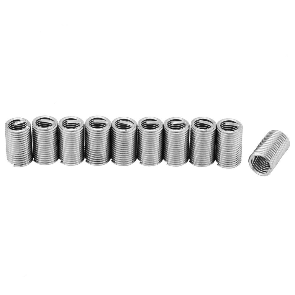 Helicoil | M3 M4 M5 M6 M8 M10 | 304 Stainless Steel | Thread Insert Repair Damaged Recoil Kit Coiled Wire Screw Tap I.678234279
